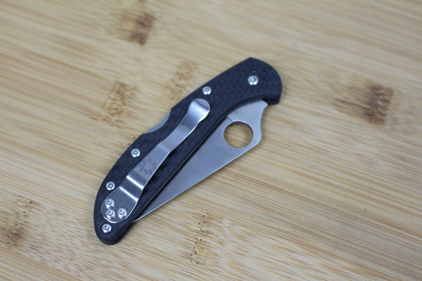 Spyderco Delica 4 Skinny Carbon Fiber Scales/Handles