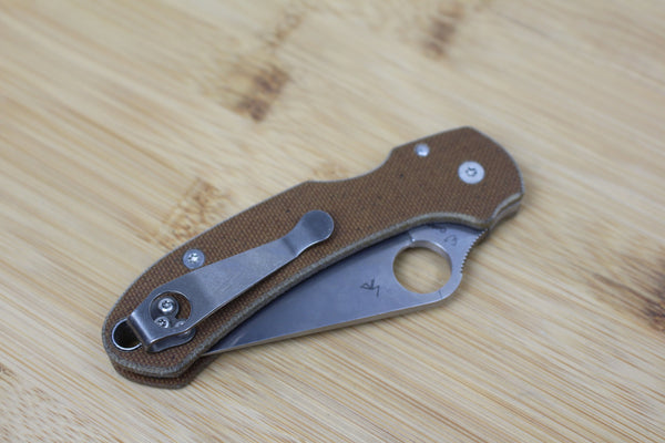 Spyderco Paramilitary 3 Skinny Micarta Scales/Handles