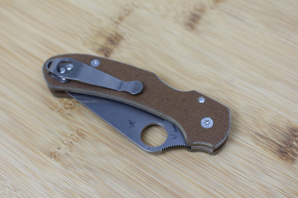 Spyderco Paramilitary 3 Skinny Micarta Scales/Handles