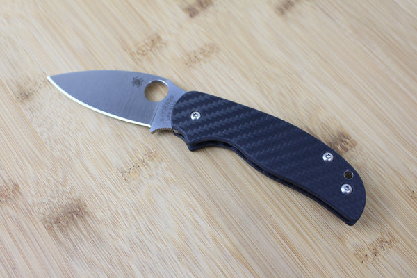 Spyderco Sage 5 Lightweight Carbon Fiber Scales/Handles