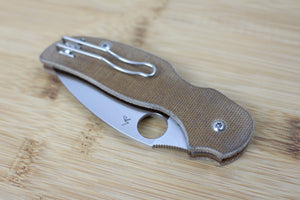 Spyderco Sage 5 Lightweight Micarta Scales/Handles